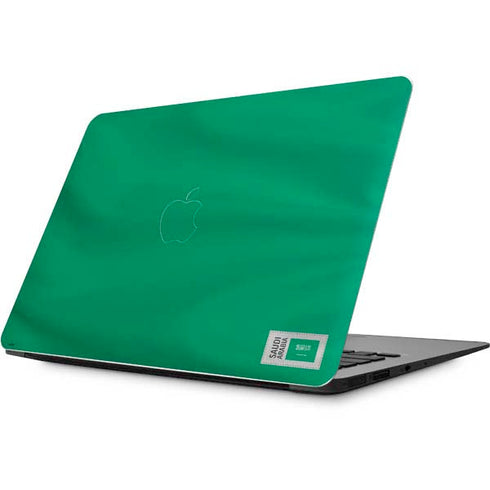 Saudi Arabia Soccer Flag Apple MacBook Skin